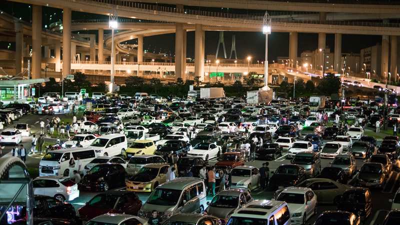 Illustration for article titled You Aren't Prepared For What You'll See At Japan's Craziest Parking Lot